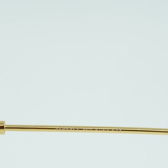 FINAL PRICE NEW VERSACE VE2244 100269 ROUND VIOLET SUNGLASSES - Picture 6 of 10